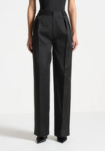 sateen-twin-pleat-trousers-black