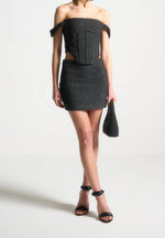boucle-mini-skirt-black