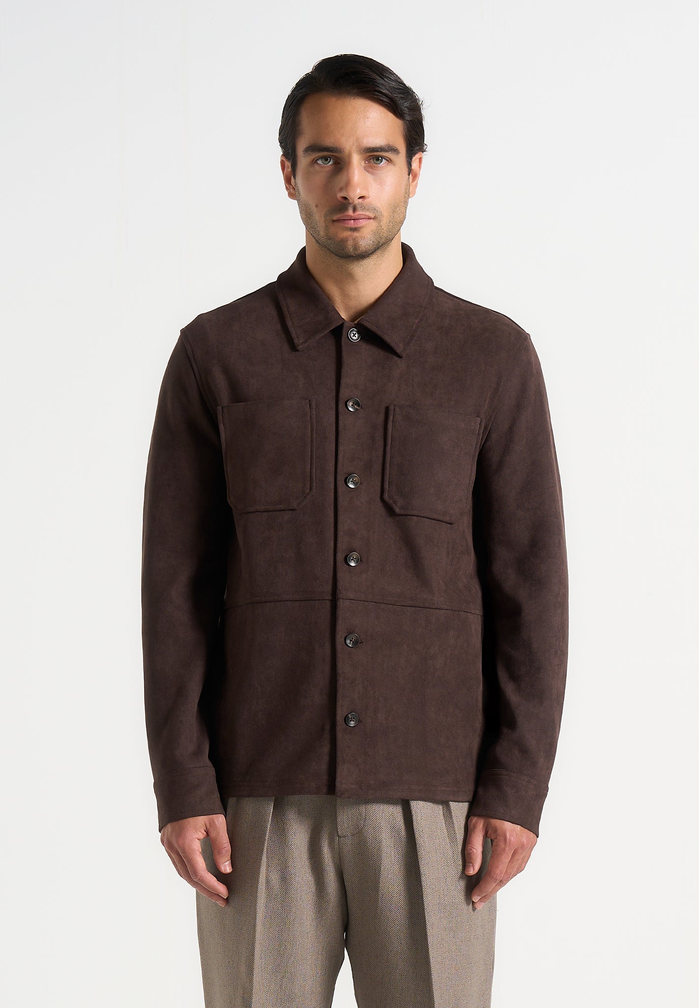 thomas-suede-long-sleeve-shirt-brown