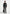 P⁠ierre - Relaxed Fit Hatched Pleated Tailored Trousers - Dark Grey