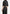 M⁠ona - Pleated Cropped Shirt - Black