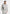 Ivan - Whipstitch Raglan Effect Zip Hoodie - Light Grey
