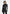 Contour Jumpsuit with Buttoned Corset - Black