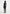 Contour Jumpsuit with Buttoned Corset - Black
