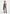 Lise - Cropped Tailored Blazer & Button Detail Bandeau - Dark Grey