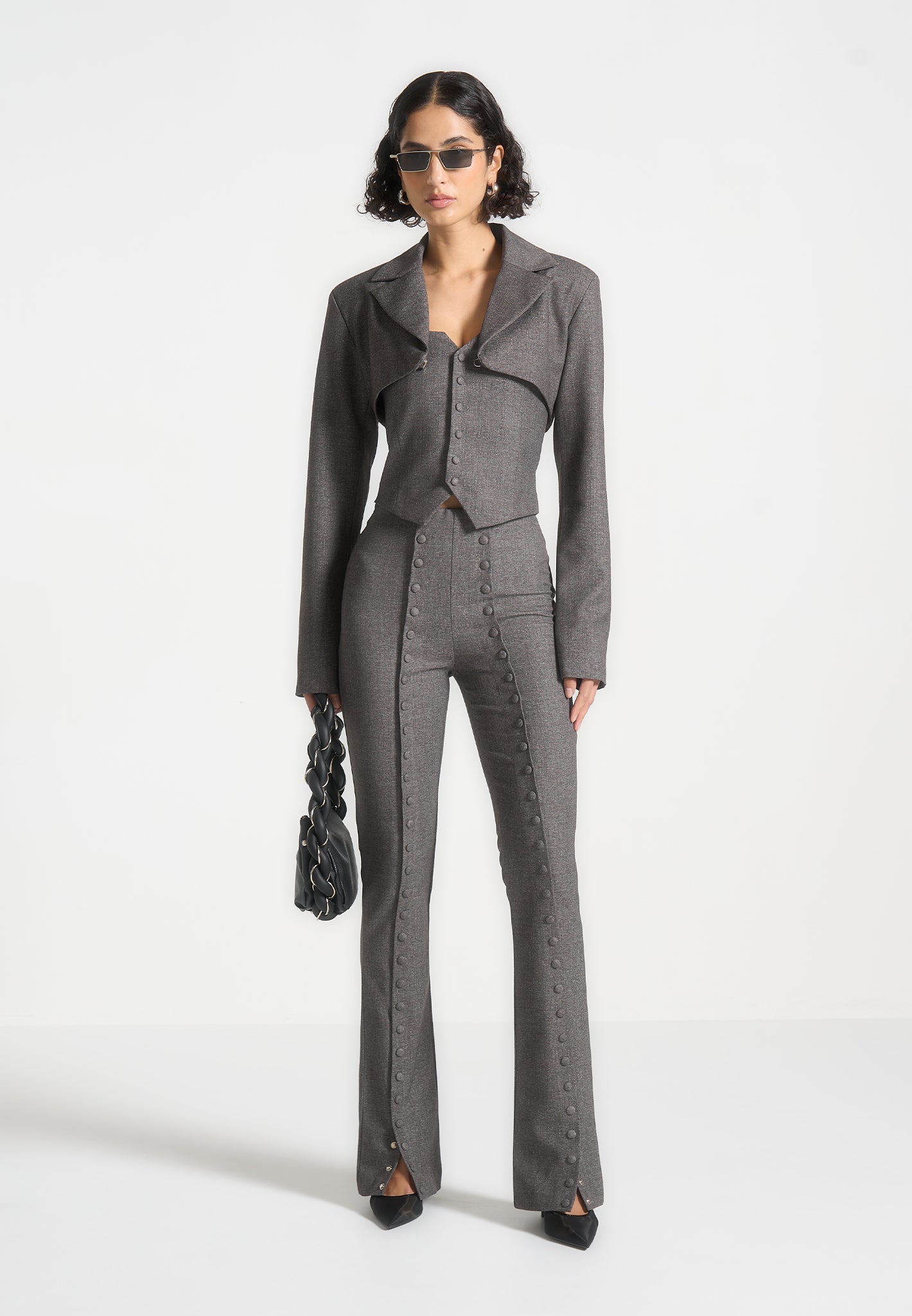 lise-cropped-tailored-blazer-and-button-detail-bandeau-dark-grey