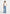 Faye - Wide Mid Rise Jeans with Tie Waist - Mid Blue