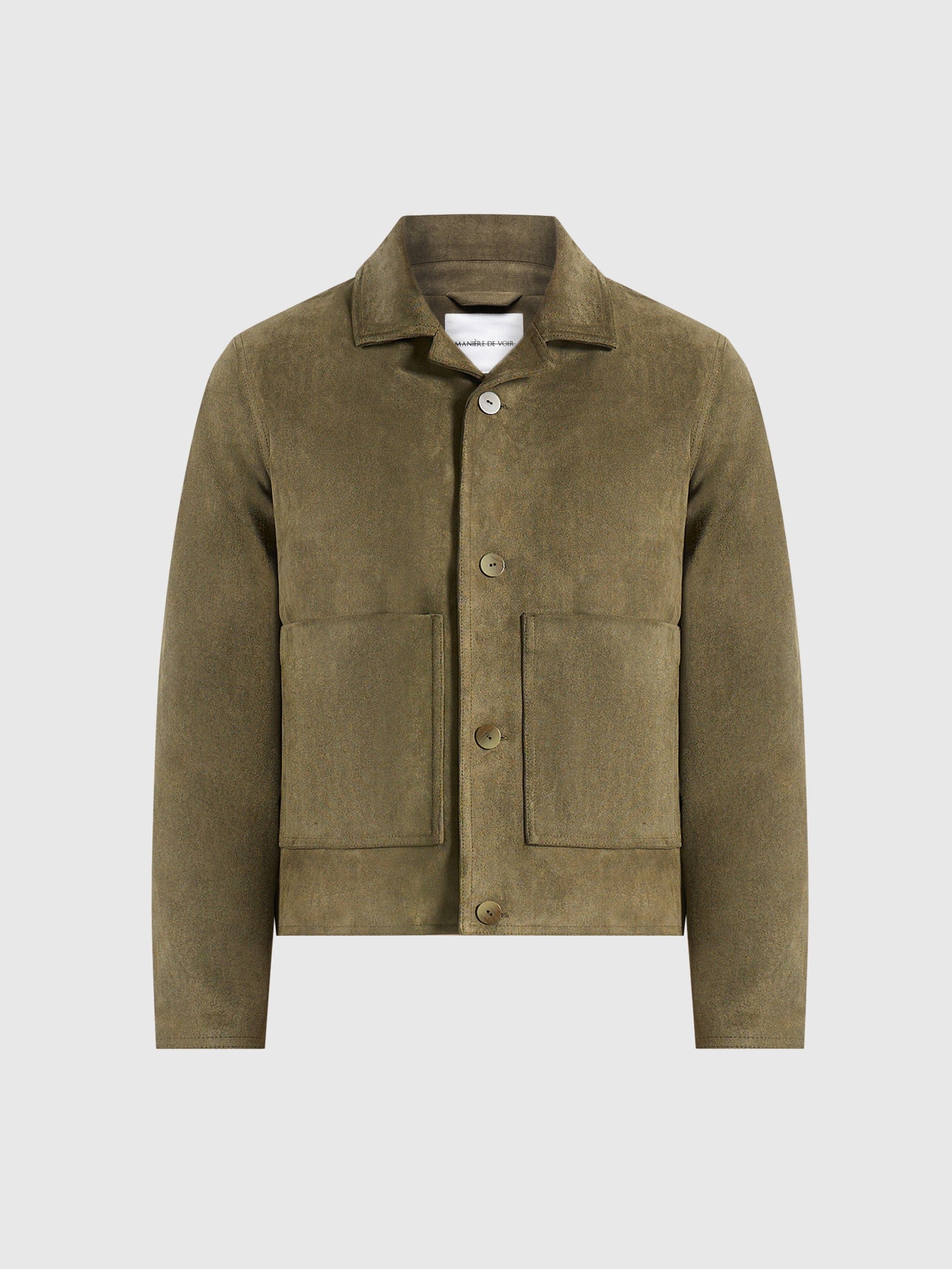 michel-suede-jacket-with-revere-collar-olive