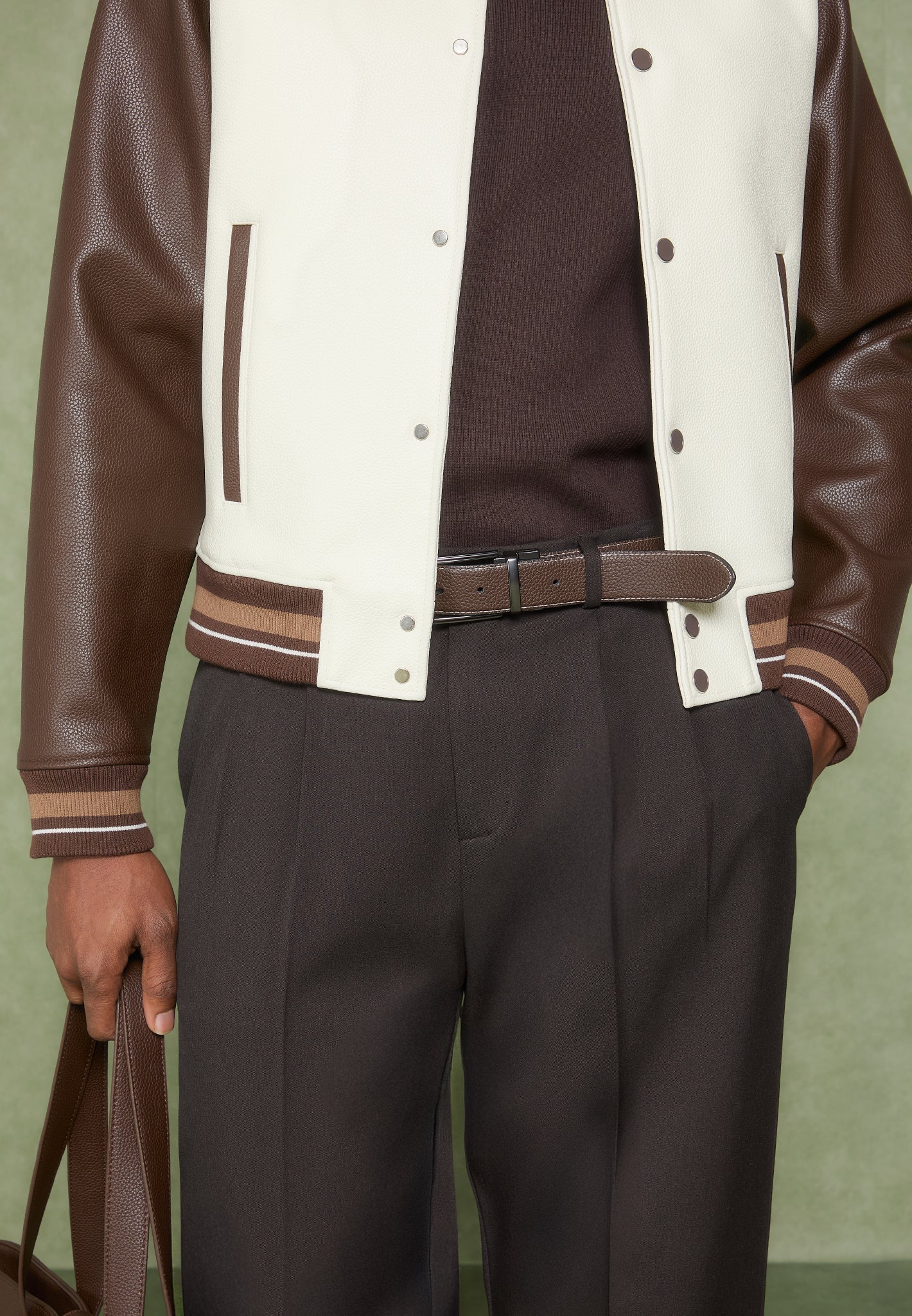 Rafael - Reversible Leather Belt - Black/Brown