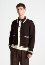 julien-classic-combed-cotton-knit-cardigan-brown