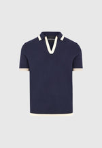 contrast-detail-knit-polo-shirt-navy