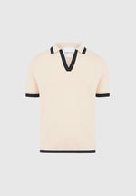 contrast-detail-knit-polo-shirt-cream