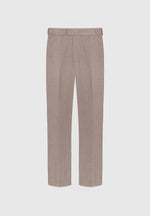 Joseph - Regular Fit Pinstripe Tailored Pants - Taupe