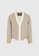 clovis-tailored-cardigan-with-contrast-placket-beige