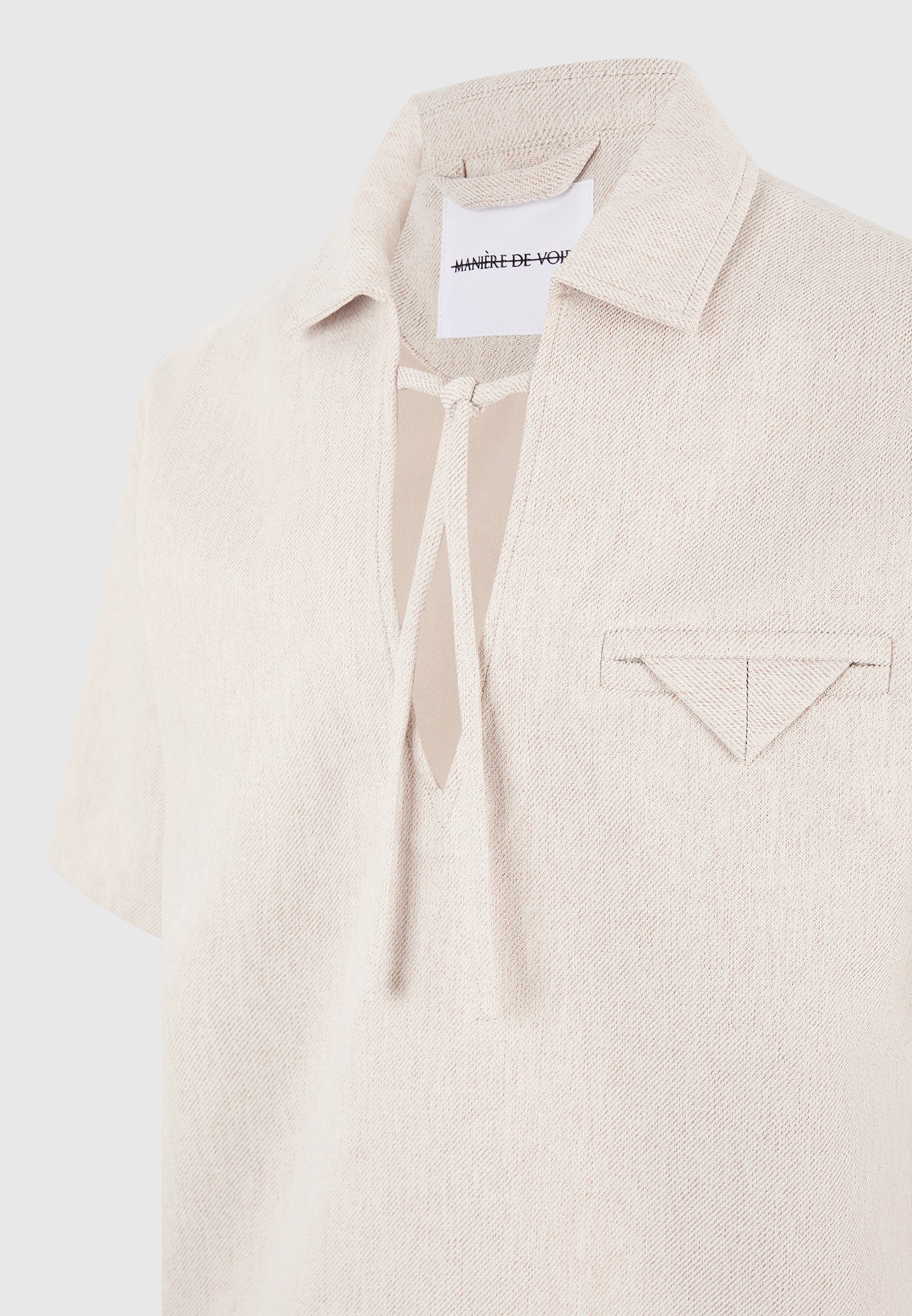 norbert-open-collar-textured-drawstring-shirt-cream