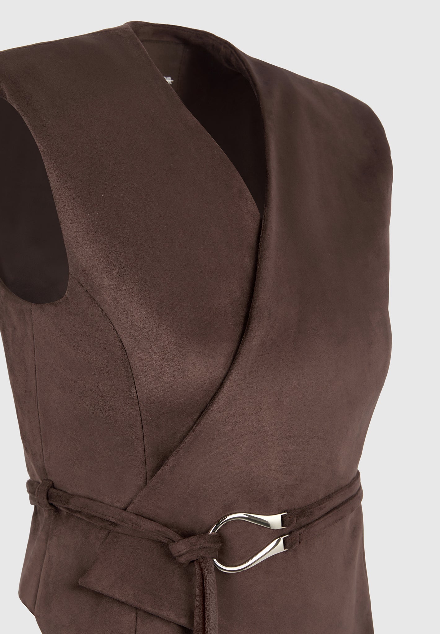 suede-wrap-waistcoat-with-belt-brown