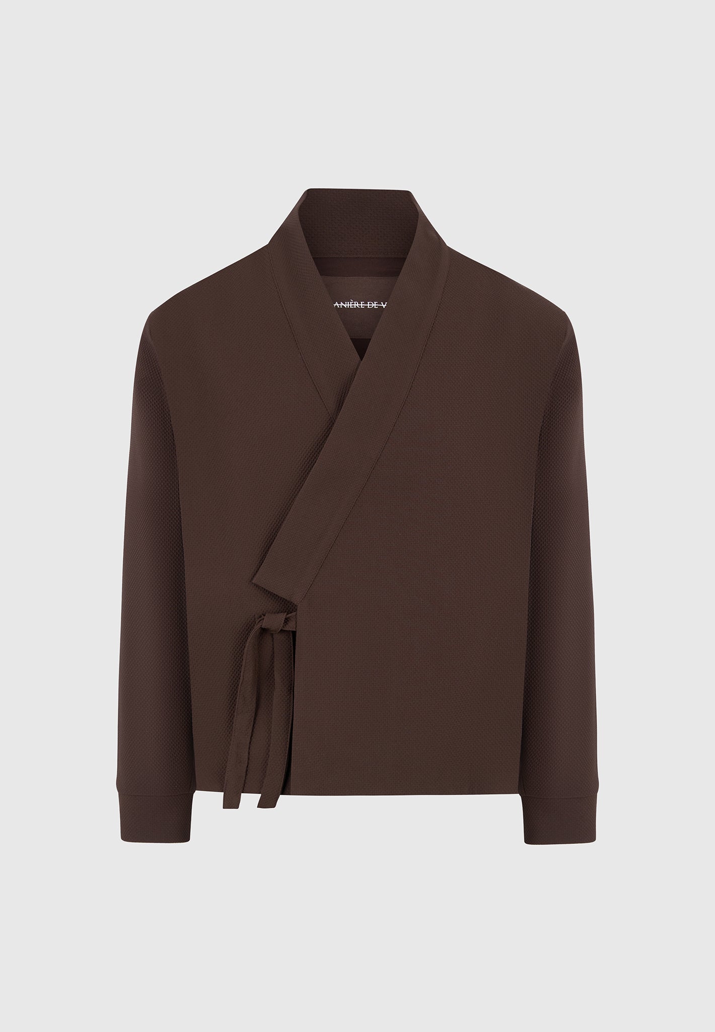 textured-kimono-wrap-jacket-brown