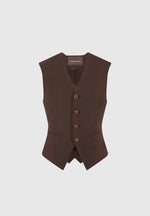 christine-tailored-cinch-waistcoat-brown