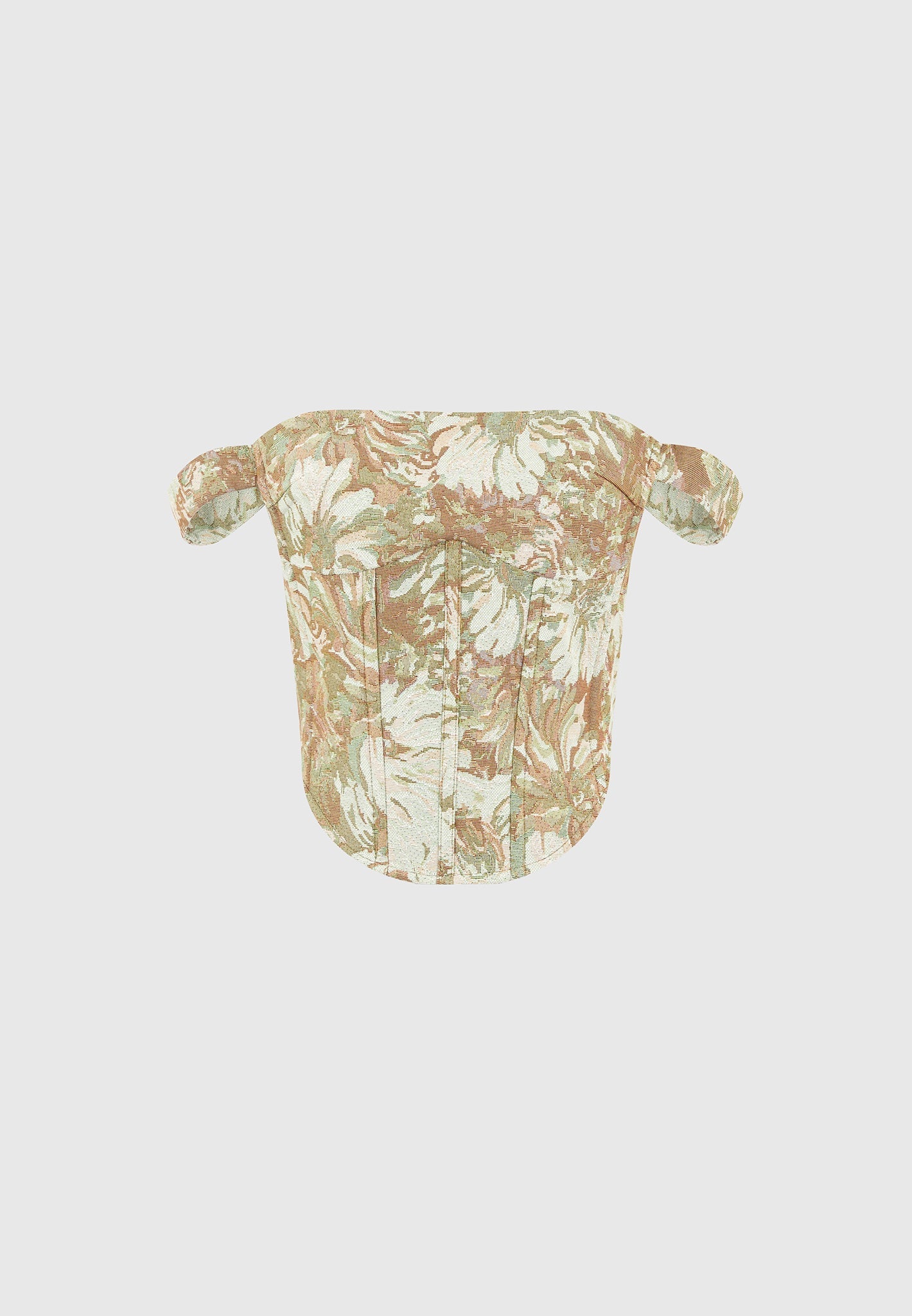 bonnie-jacquard-bardot-corset-top-sage