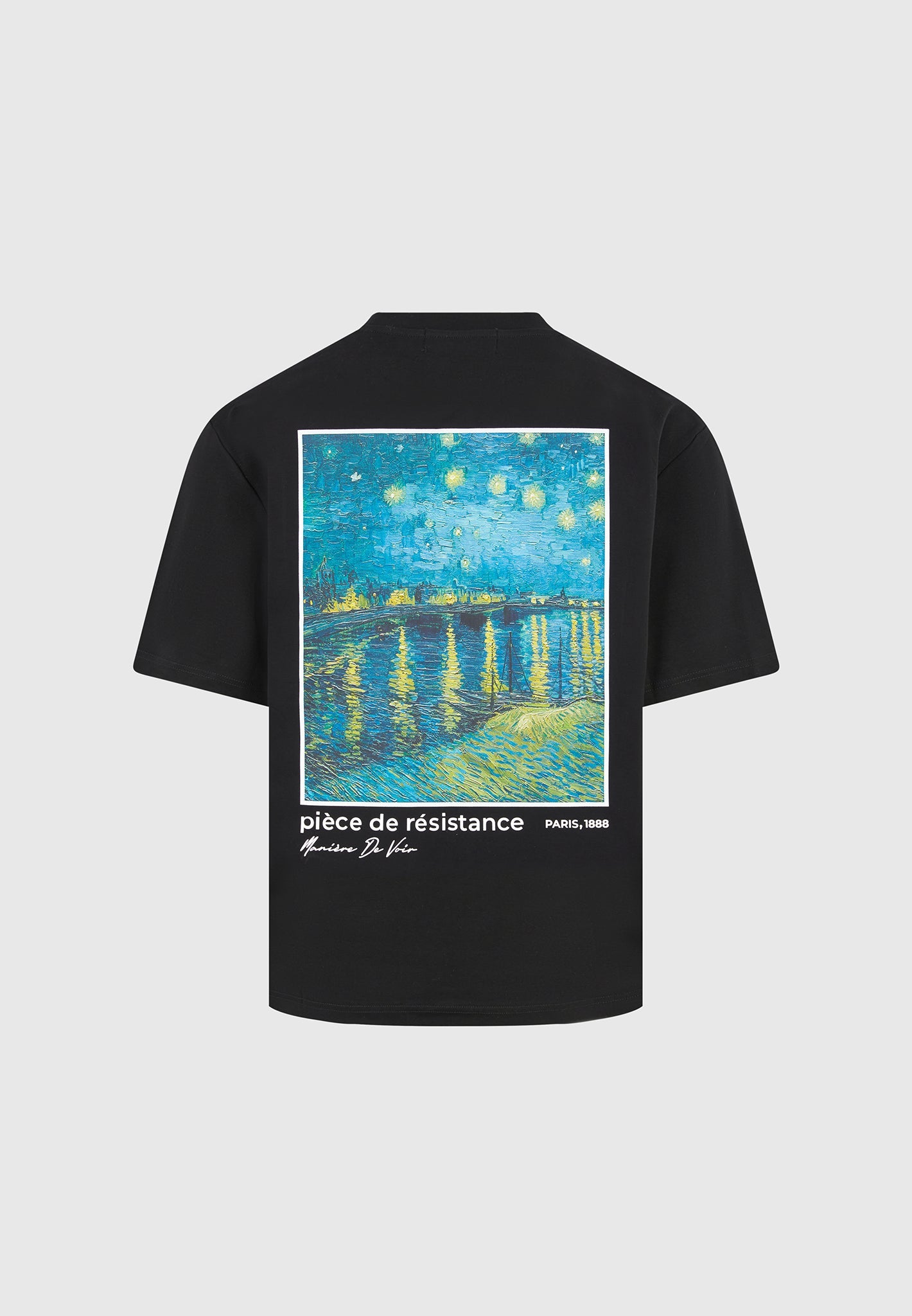 Piece De Resistance - Van Gogh T-Shirt - Black
