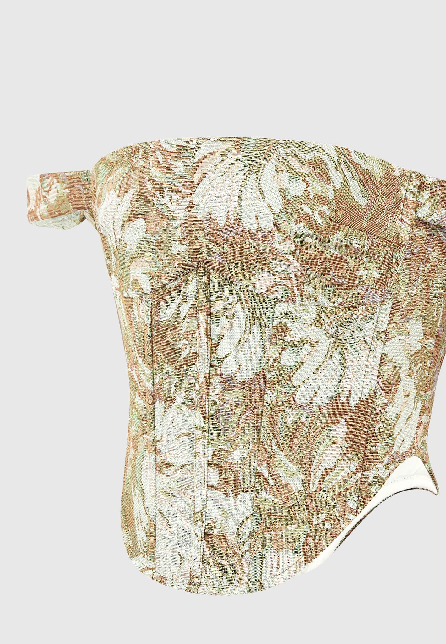 bonnie-jacquard-bardot-corset-top-sage