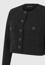 celine-cropped-tweed-jacket-with-pearls-black