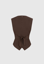 christine-tailored-cinch-waistcoat-brown