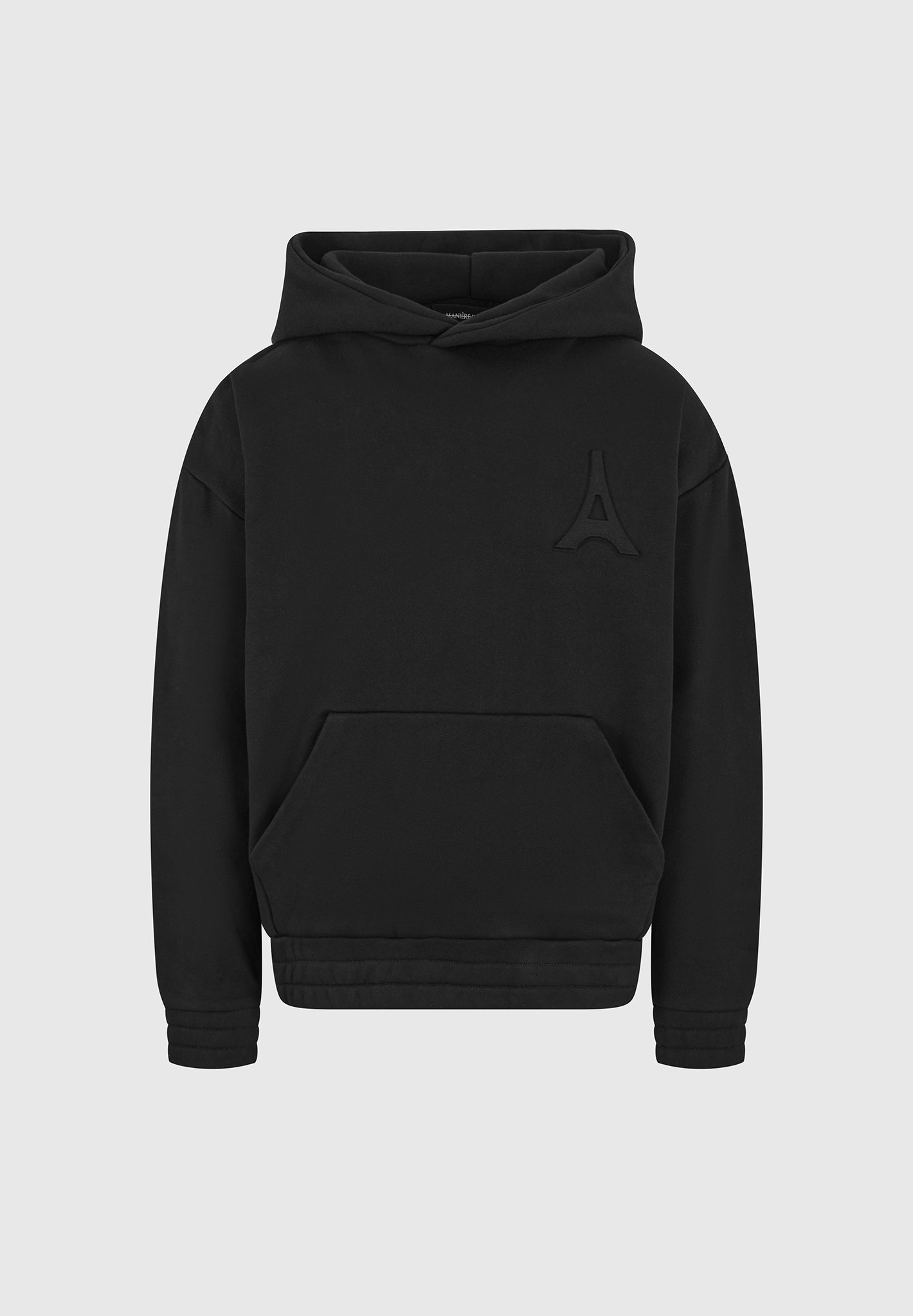 eternelle-eiffel-embossed-hoodie-black