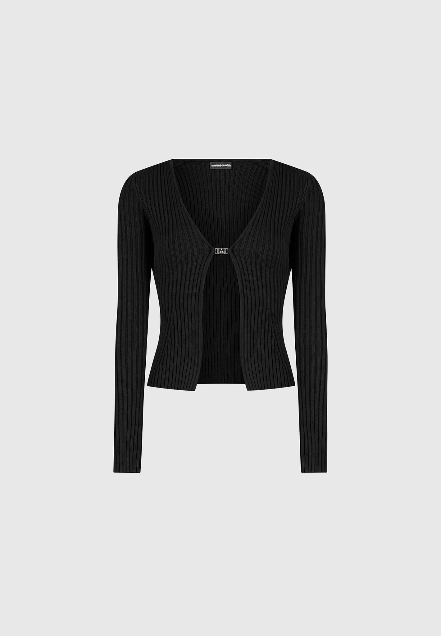 3-in-1-knit-overlay-bandeau-cardigan-black