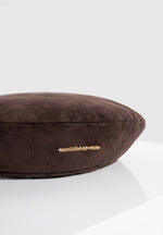 Anya - Suede Beret - Brown
