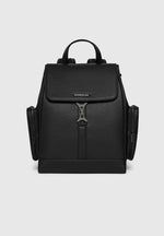maloe-pebbled-leather-eiffel-clasp-backpack-black