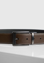 Rafael - Reversible Leather Belt - Black/Brown