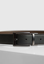 Rafael - Reversible Leather Belt - Black/Brown