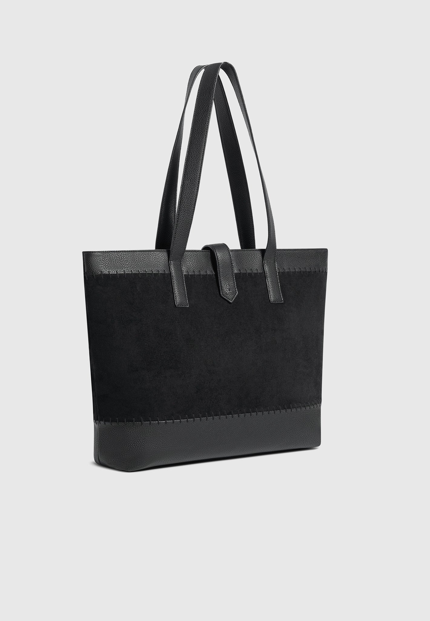 nicolas-suede-and-pebbled-leather-whipstitch-tote-bag-black