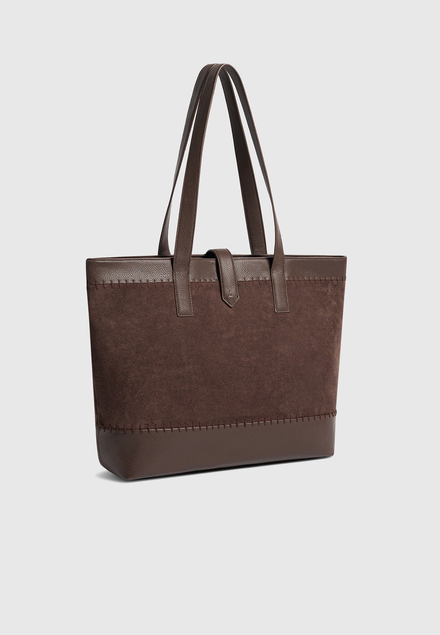 suede-pebbled-leather-whipstitch-tote-bag-brown