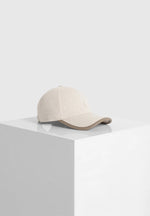 embossed-eiffel-cap-with-leather-trim-natural