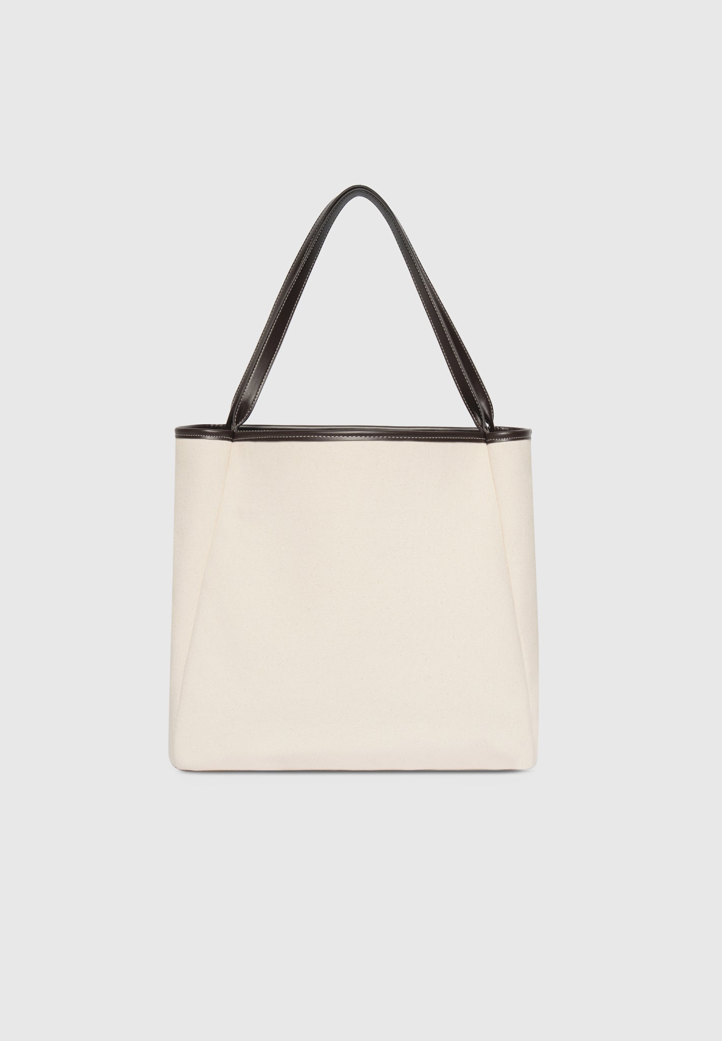 Dakota - Unisex Reversible Leather & Suede Tote Bag - Brown