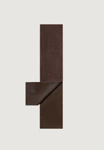 melia-reversible-leather-suede-scarf-brown