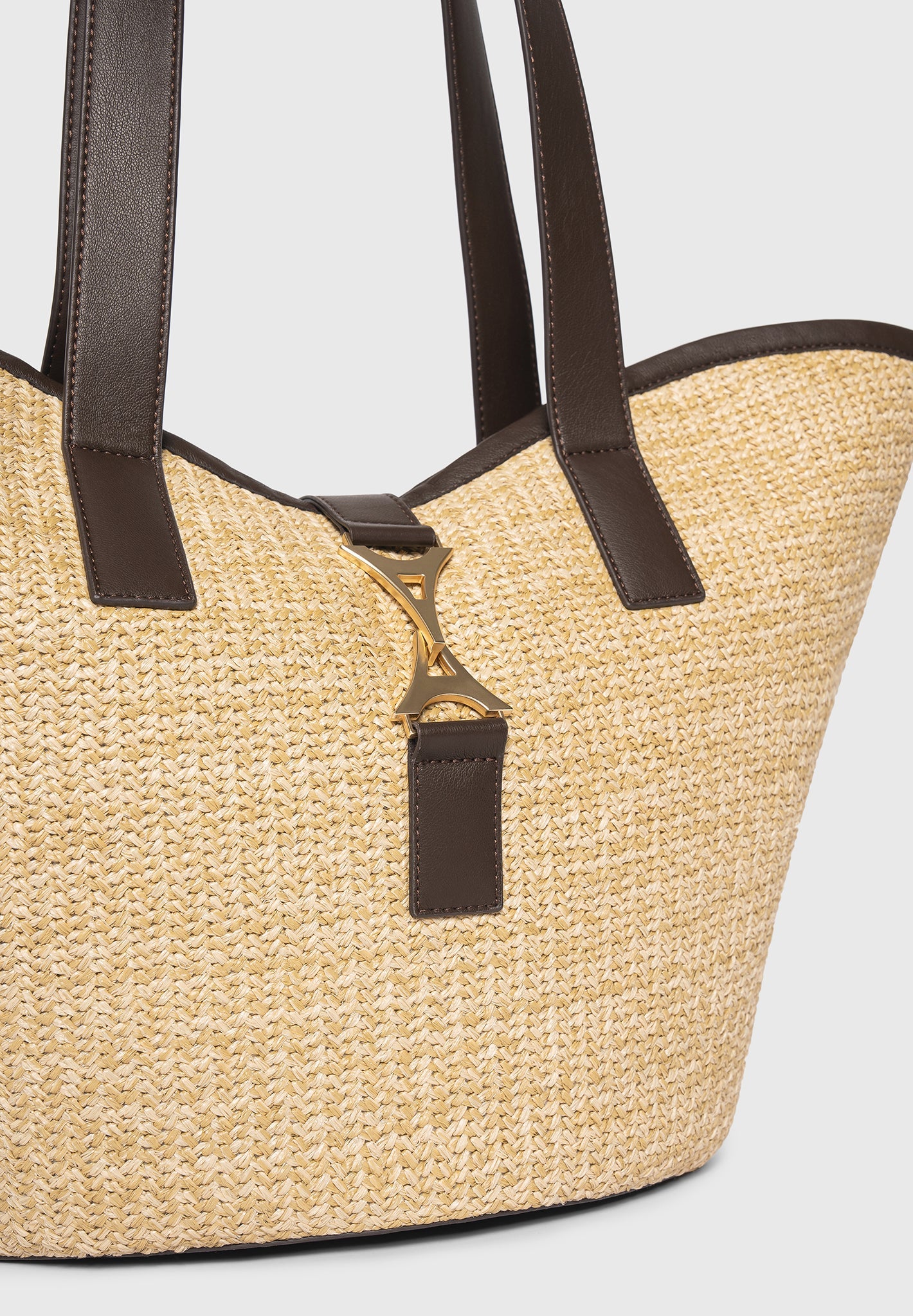 Emera - Raffia Tote Bag - Natural 