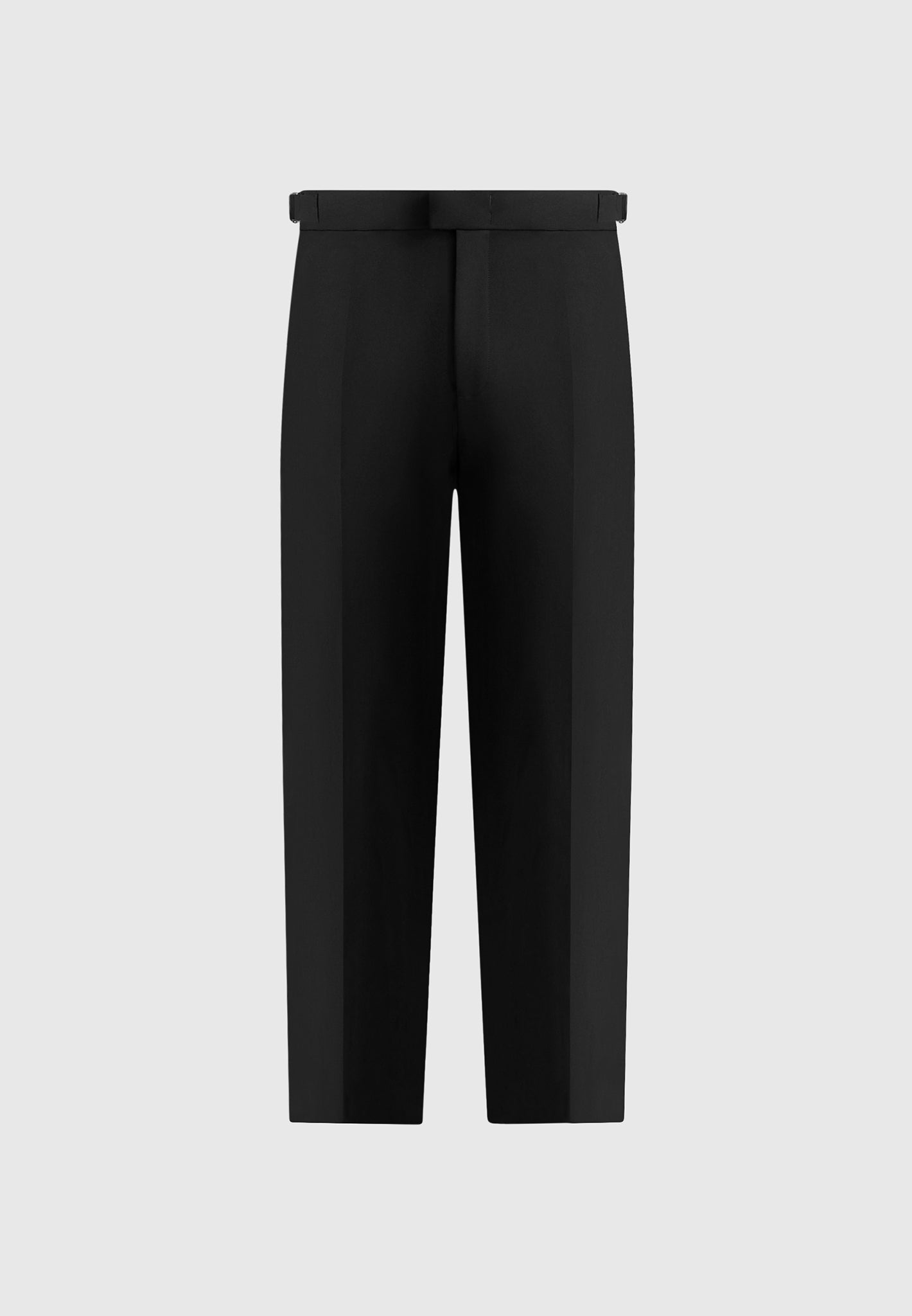 Aiden - Slim Fit Stretch Pants - Black