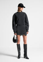 asymmetric-hem-jumper-dress-washed-black