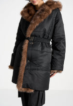 alima-fur-longline-belted-coat-black