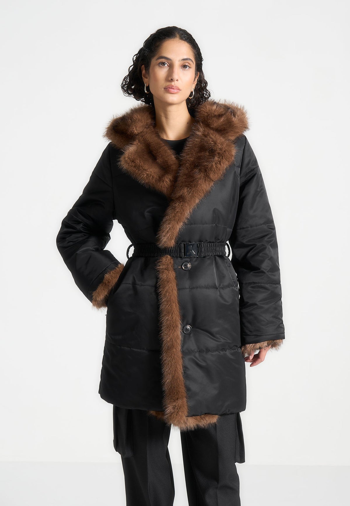 alima-fur-longline-belted-coat-black