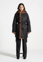 alima-fur-longline-belted-coat-black