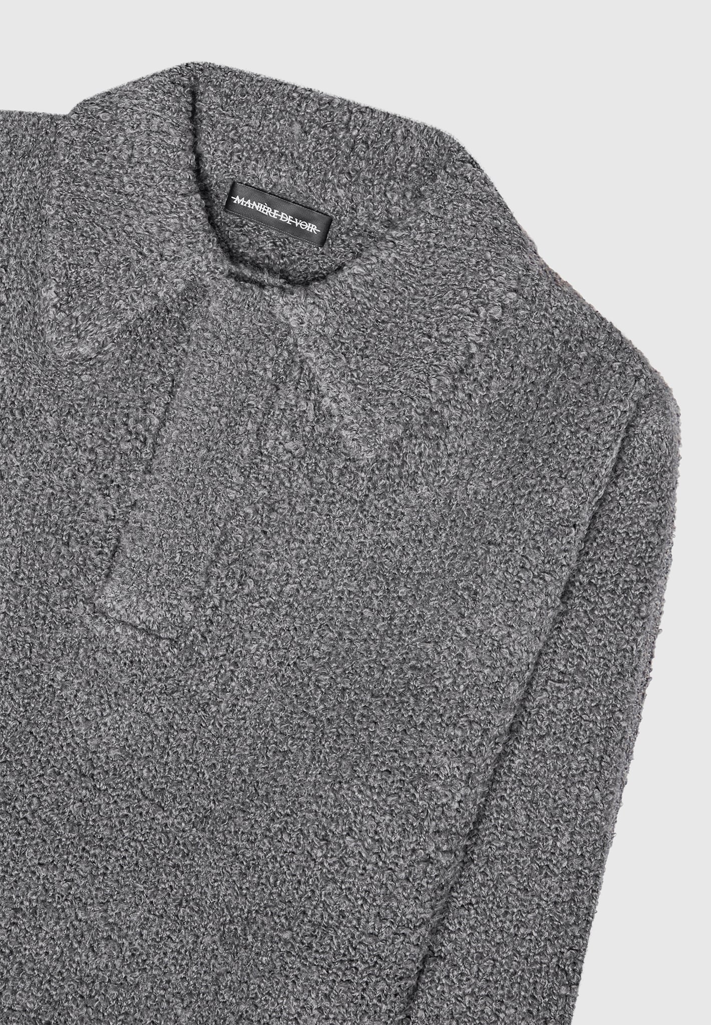 boucle-knit-polo-jumper-grey