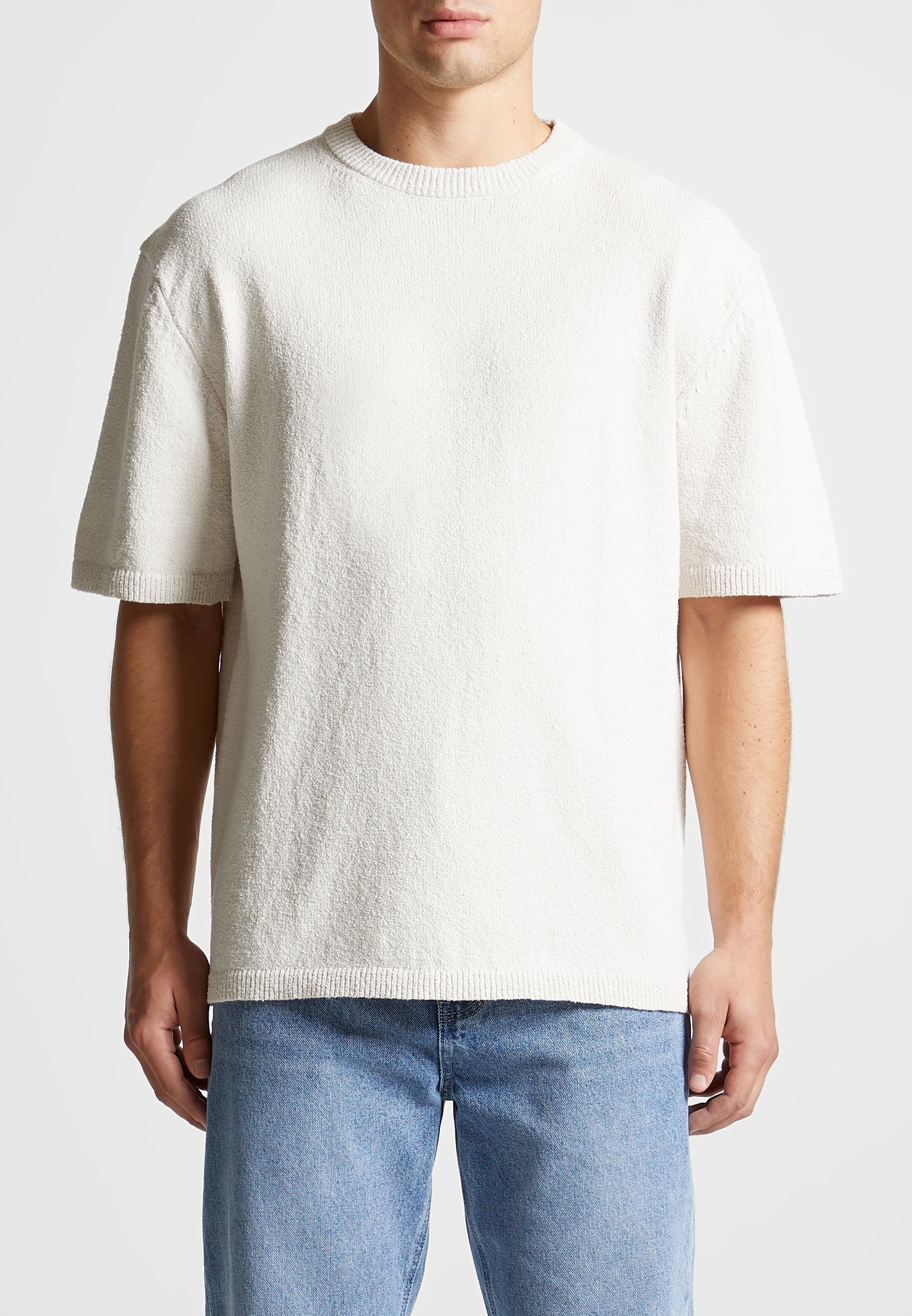 boucle-knit-oversized-fit-t-shirt-cream