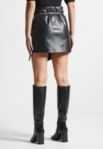 cracked-vegan-leather-wrap-skirt-black