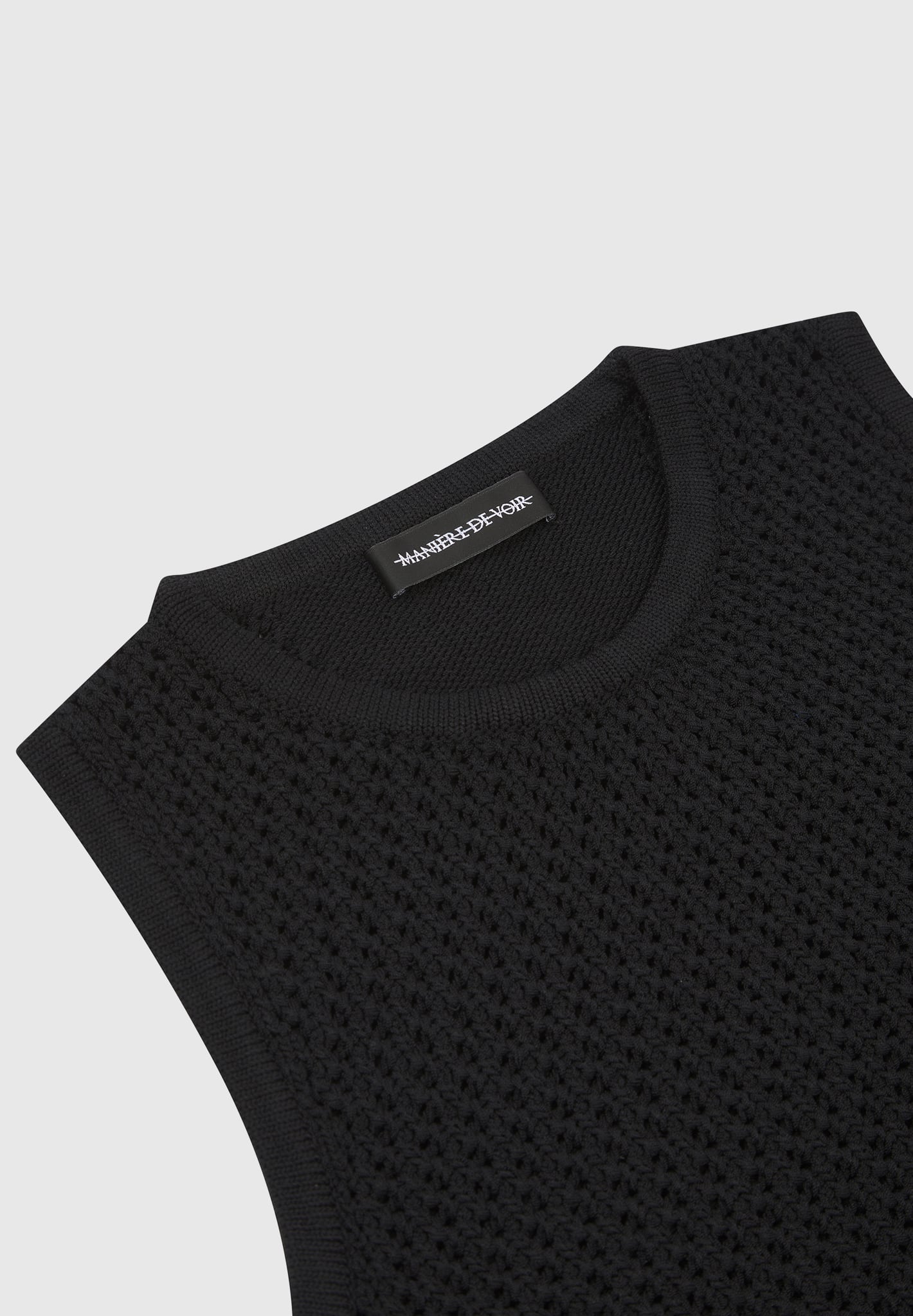 crochet-vest-black