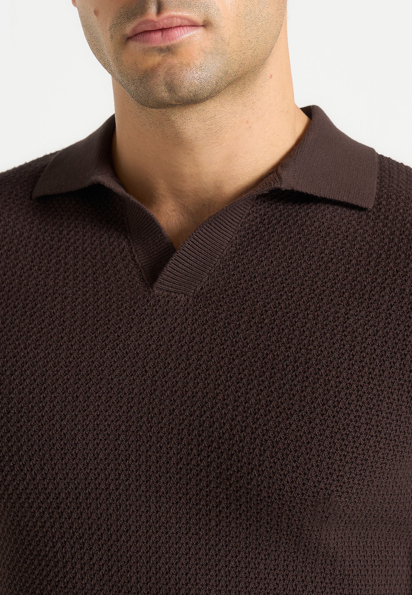 rowen-textured-knit-revere-polo-shirt-brown