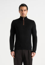 torin-quarter-zip-knit-jumper-black